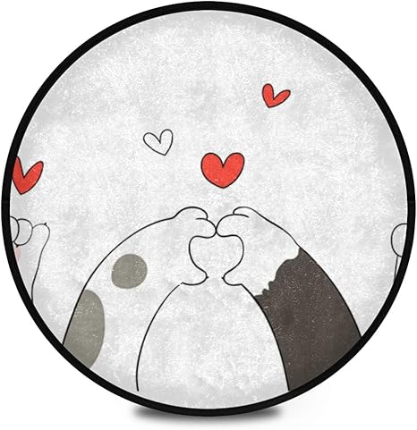 Amazon カーペット 敷物 絨毯 ラブ 可愛い ネコ ラグ フランネルラグ マット おしゃれ ふわっと手触り ラグ カーペット オンライン通販