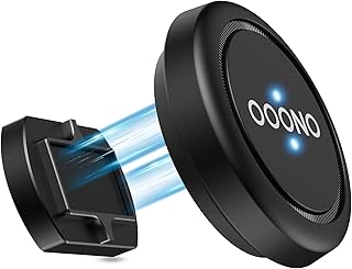 SUPMEGA Magnetic Car Mount for OOONO CO-Driver NO1, Robust Metal Car Mount with Built-in Magnets, Compatible with OOONO NO1 Speed Camera Alarm