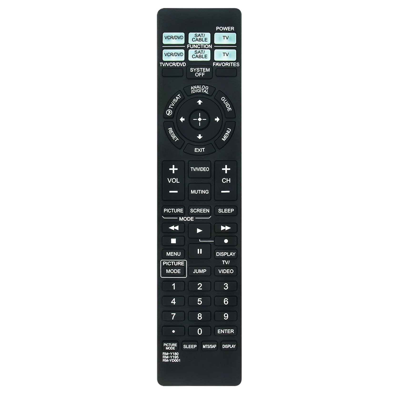SONY OPK-27RT トリニトロン用リモコン Amazon.com: RM-Y180 Replacement Remote Control Applicable