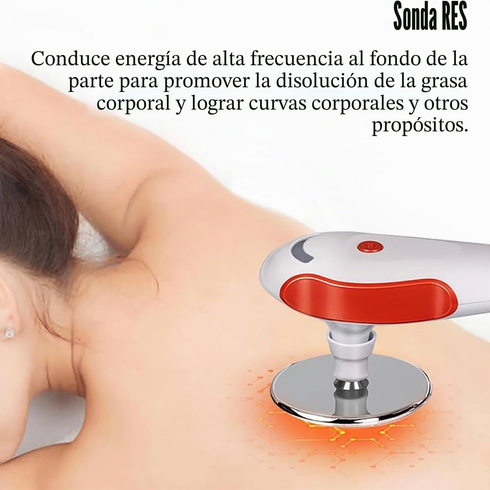 Máquina de Adelgazamiento Corporal por diatermia Ret CET portátil con Terapia Tecar de 448 KHz Máquina de Adelgazamiento por diatermia Alivio del Dolor Reafirmación 34 x 46 x 25 cm