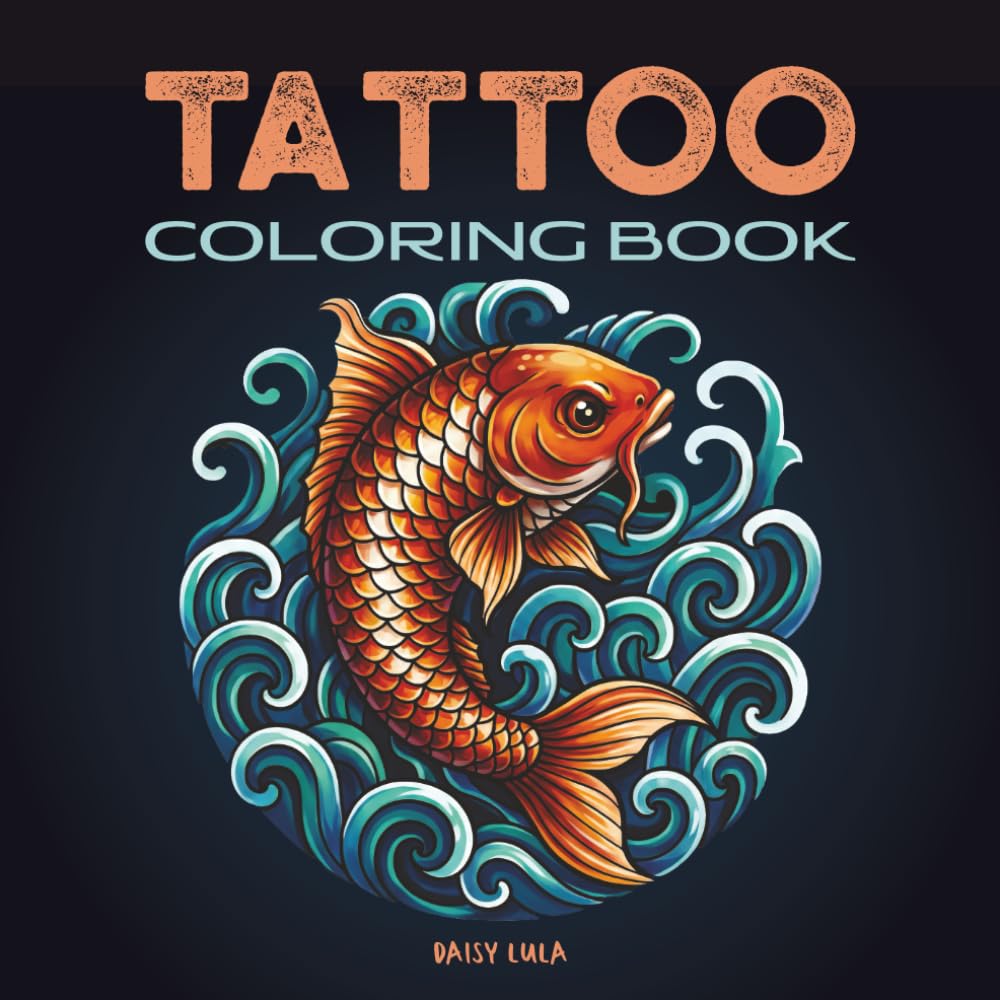 Tattoo Coloring Book