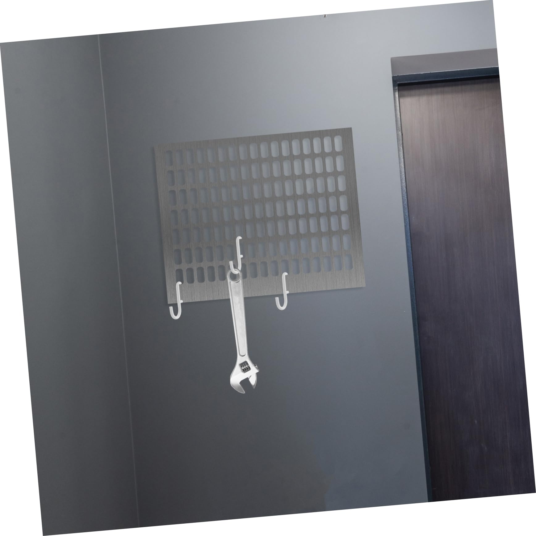 STOBAZA 5pc Set Pegboard Hooks Easy Install Pegboard Hangers Heavy Duty Utility Hangers for Keys Tools and