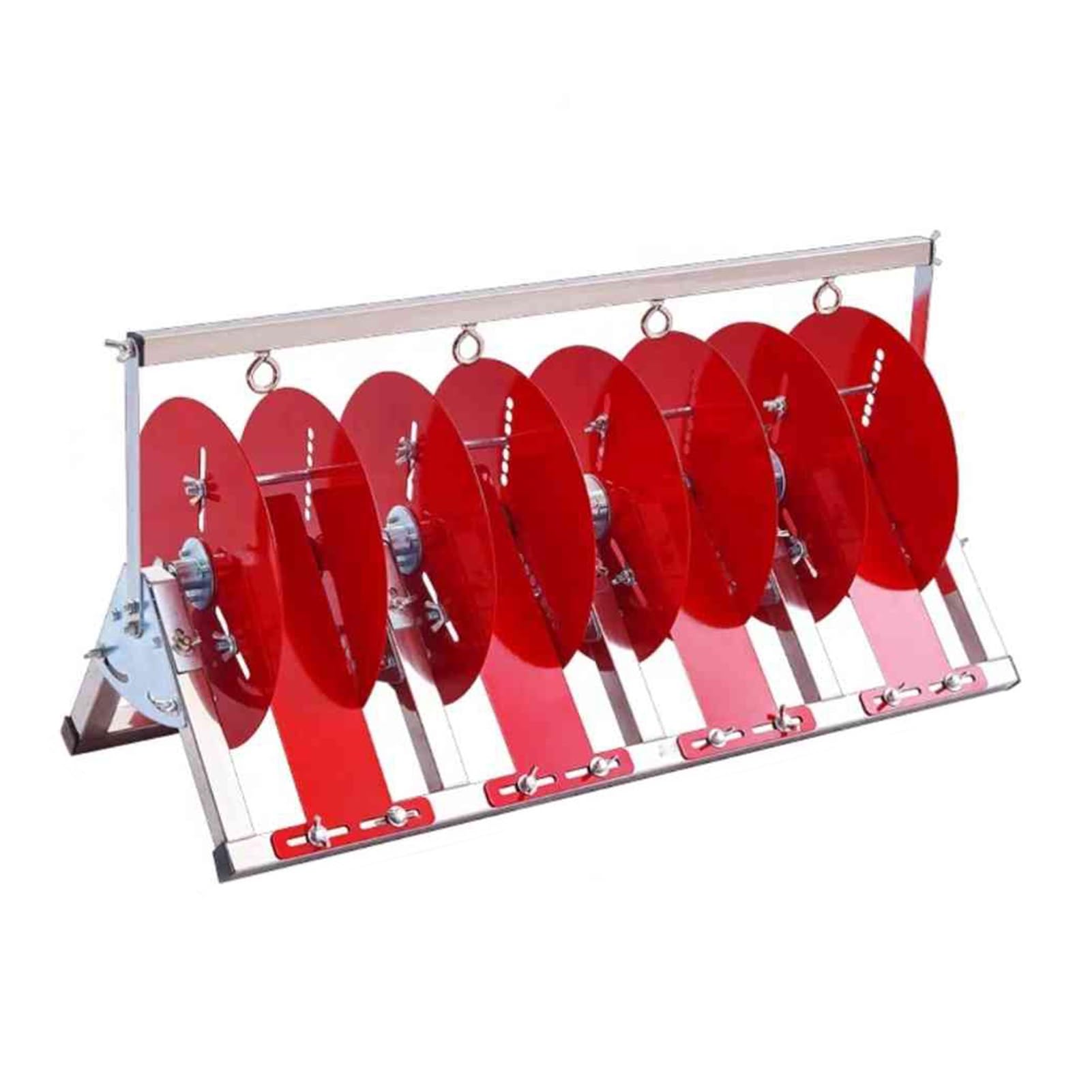 Zfucmayl Unique Color Wire Spool Holder, Wire Spool Dispenser For 2 To 5 Spools Stainless Steel Wire Reel Spool Dispenser For Cable Winders, Ropes And Paracord Cable Reels(4 Spools)