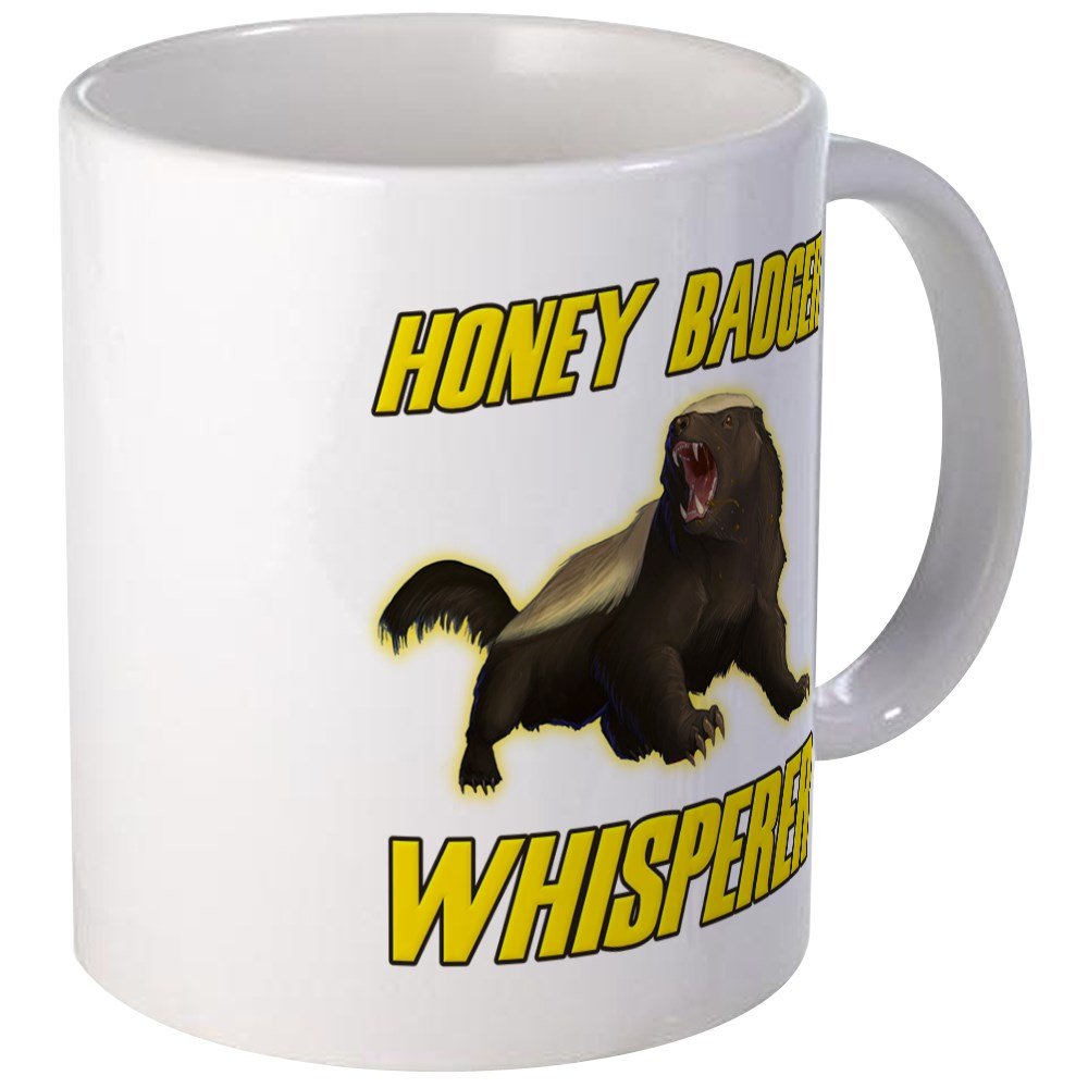 CafePress Honey Badger Whisperer Mug 11 oz (325 ml) Ceramic Coffee Mug