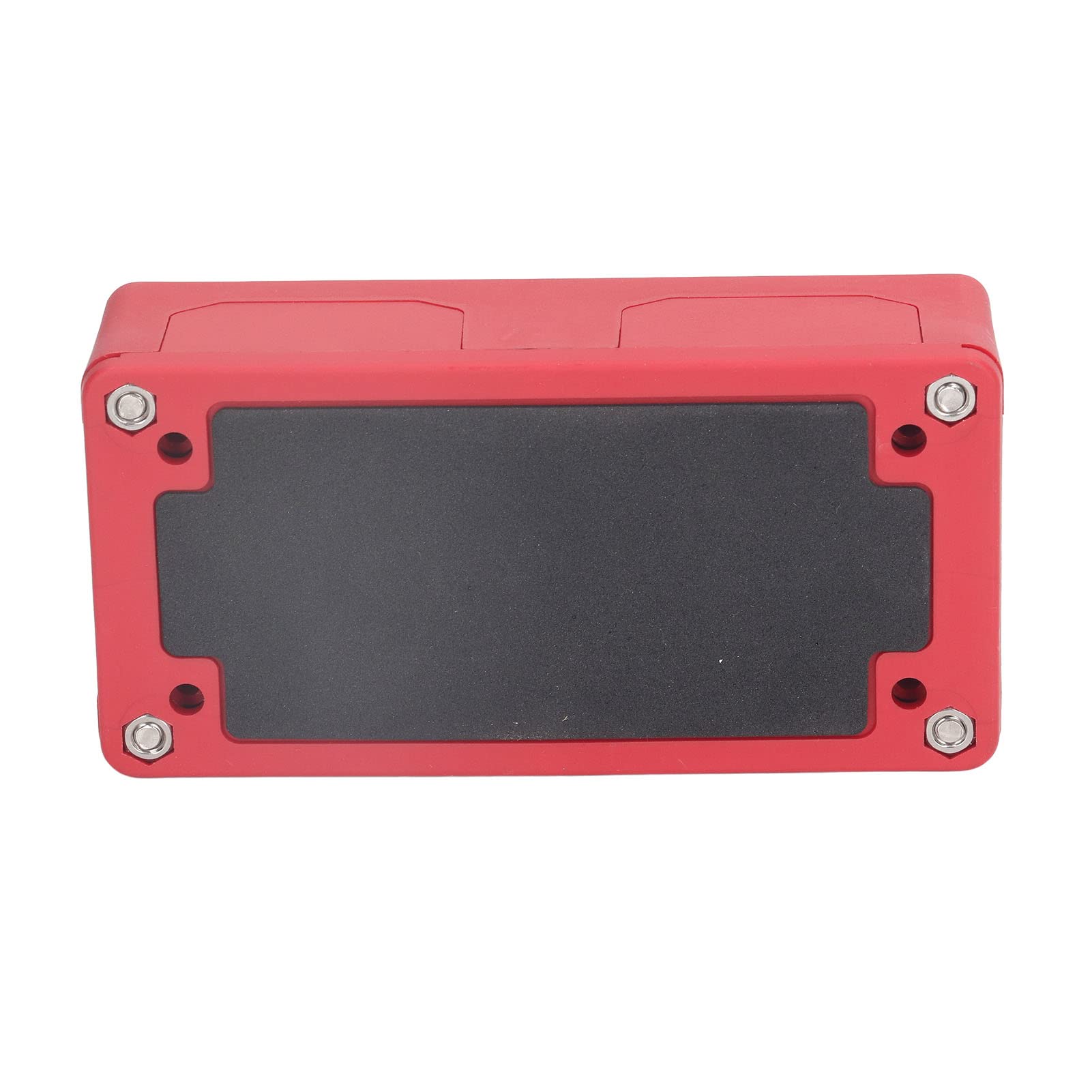 Bloc de Distribution D'énergie 300A DC 48V M8 Goujons Terminaux Conception de Module Boîte de Barre Omnibus Bloc de Jonction de Batterie avec Vis (rouge)