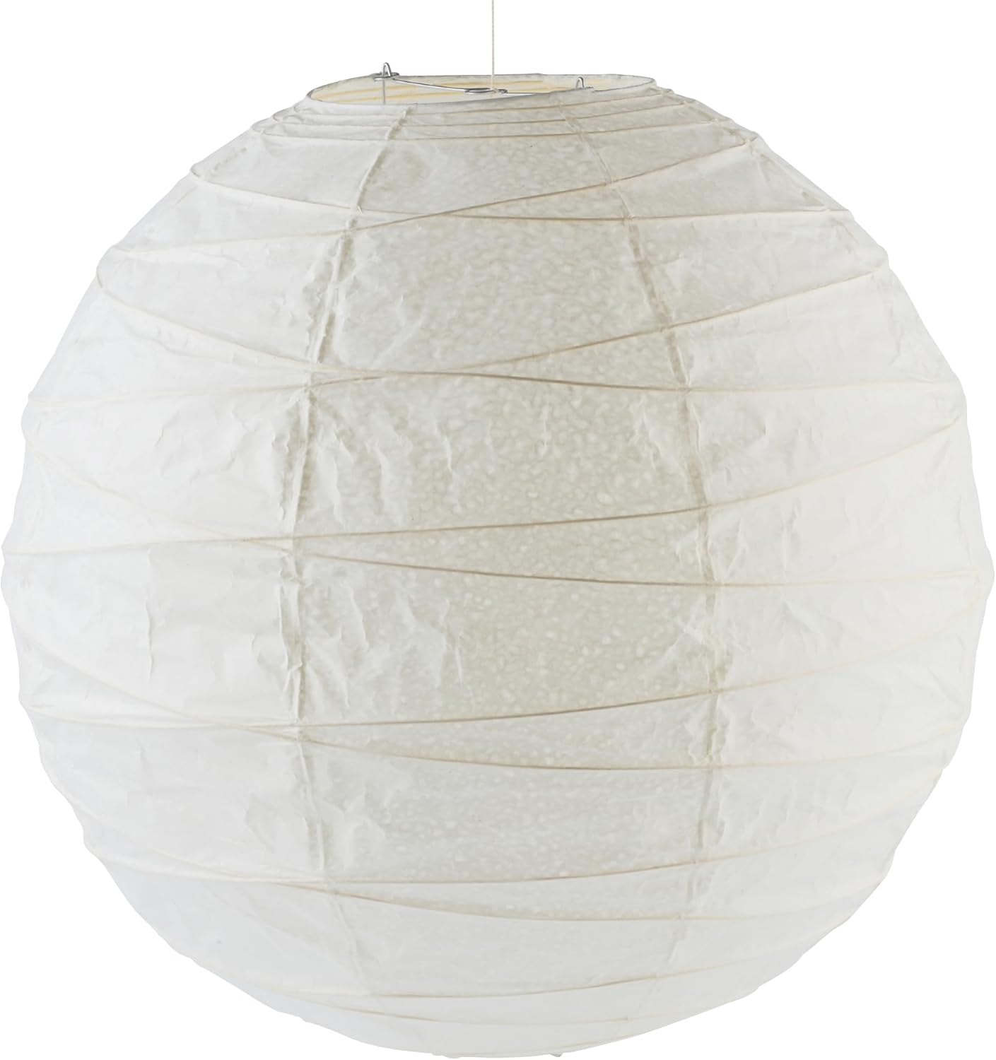 Japanese Washi Round Paper Lantern 21", Japanese Pendant Hanging Lamp Shade, Only Paper Lantern