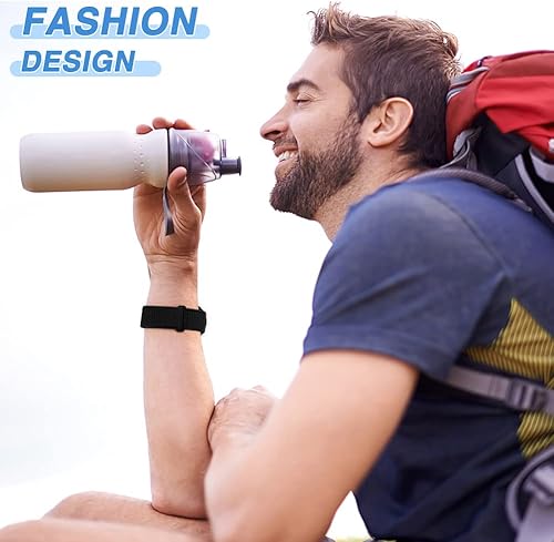 Vista 6 de Correa de nailon de liberación rápida de 0.630 in, 0.709 in, 0.787 in, 0.866 in, compatible con Samsung Galaxy Watch 3 de 1.772 inGalaxy Watch 1.811