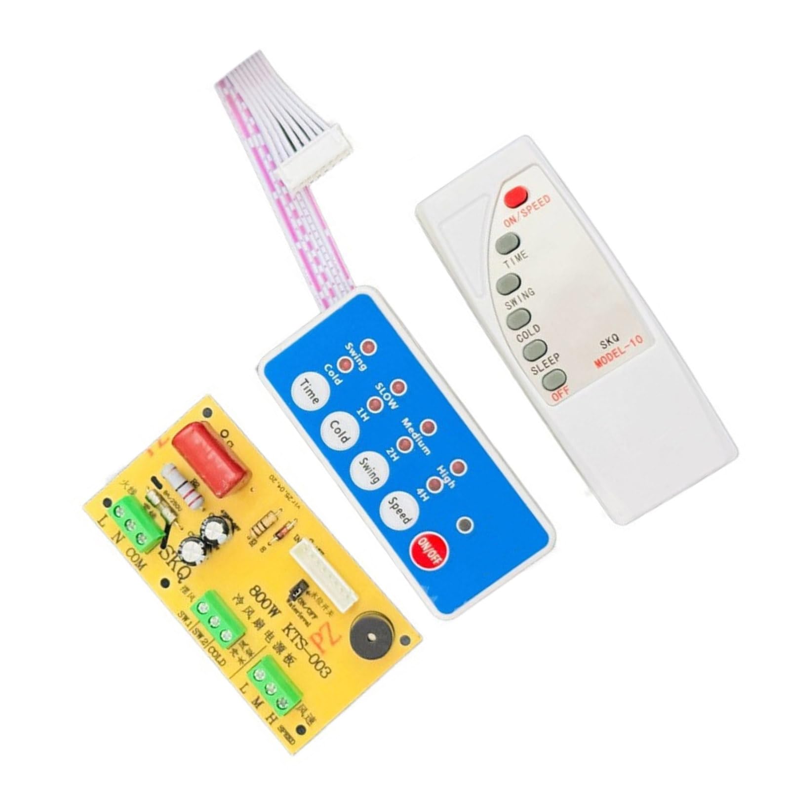 Piceioep Fan Circuit Board Control Board Air Conditioning Maintenance Part PCB Texture Replacement Part Electronic Cooling Repair Fan Circuit