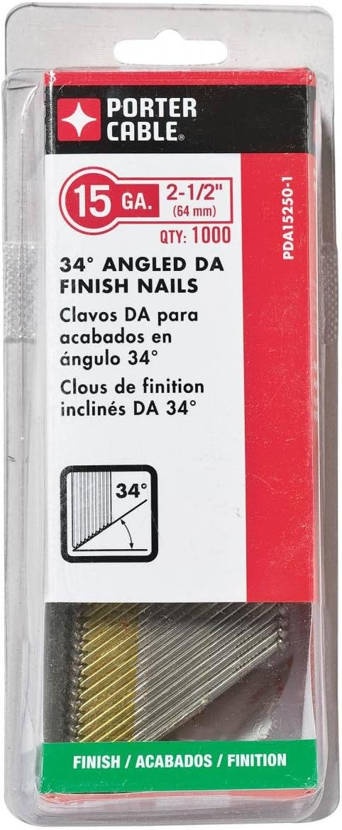 FINISH NAILS 2-1/2" 15G