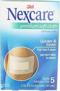 Adhesive Gauze Pad, Hypoallergenic, 2-3/8