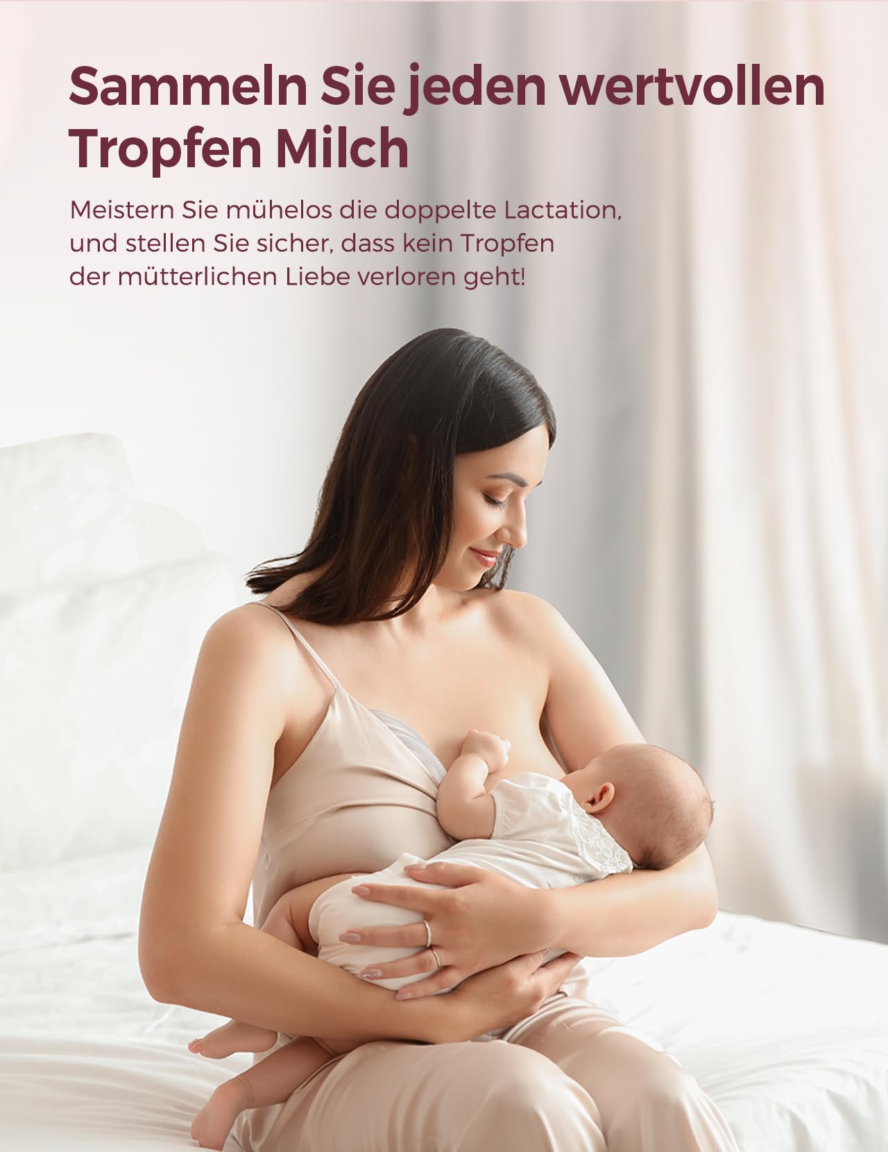 Momcozy 90 ml Milchauffangschalen Stillen, Auffangschale muttermilch für Stillen, Wederverwendbare Milch Auffangschalen, Milchsammler, Silikon-Auffänger mit besserer Passform & weicher, 2 Stück