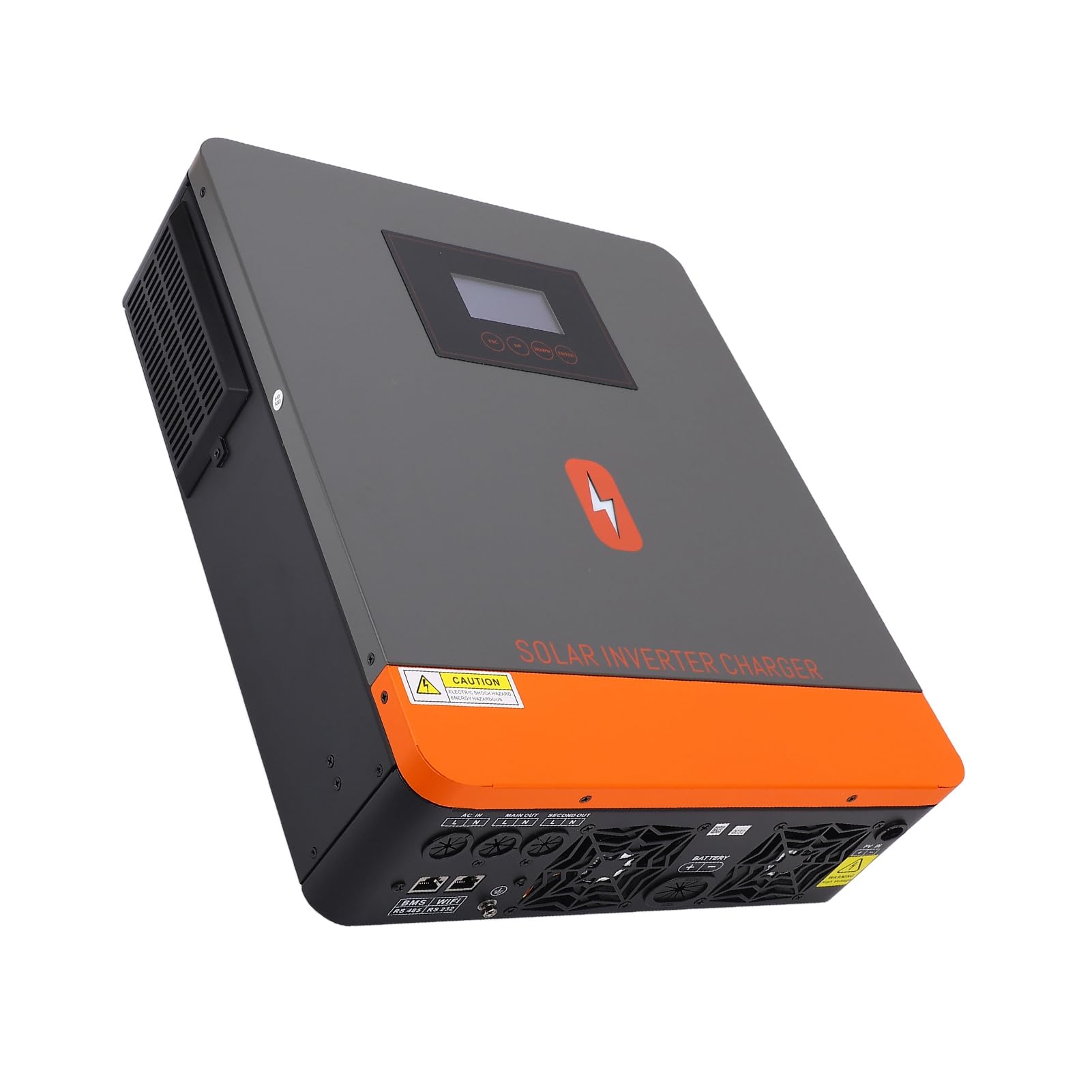 Caricatore Inverter Solare Controller MPPT a Onda Sinusoidale Pura da 6200 W Ad Alta Efficienza per Sistemi Off-grid e Uso Domestico Acciaio Laminato a Freddo