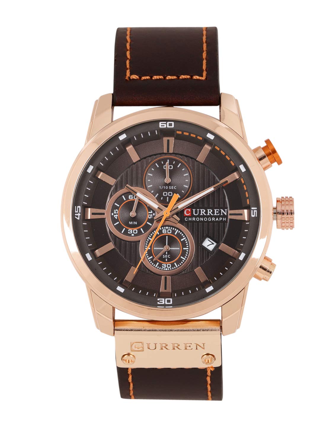 CURREN Analog Multi-Colour Dial Mens Watch-8291BRCO (B07H3J1ZLQ) Amazon Price History, Amazon Price Tracker