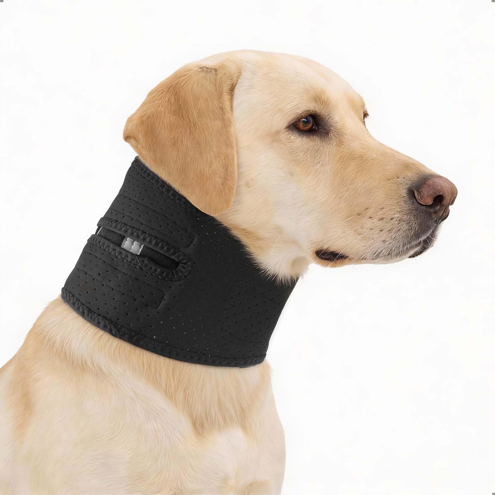 OHCOZZY Dog Neck Brace Adjustable, Support Collar Provides Joint Support and Against Lick, Wrap Protector for Arthritis and Helps Recover from Cervical,M