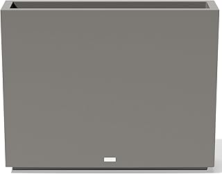Veradek Block Series Span Plastic Planter - Tall Rectangular Planter for...