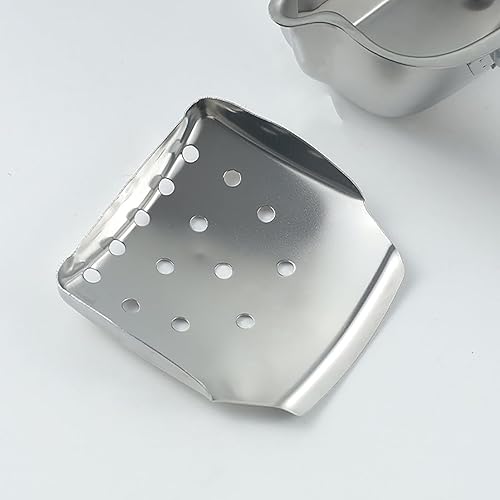 Miniatura 9 de Manual Squeeze Juicer - Manual Juice Extractor, Stainless Citrus Presser for Lemon Juicing, Handheld Fruit Crusher with 304 Stainless Steel Build,