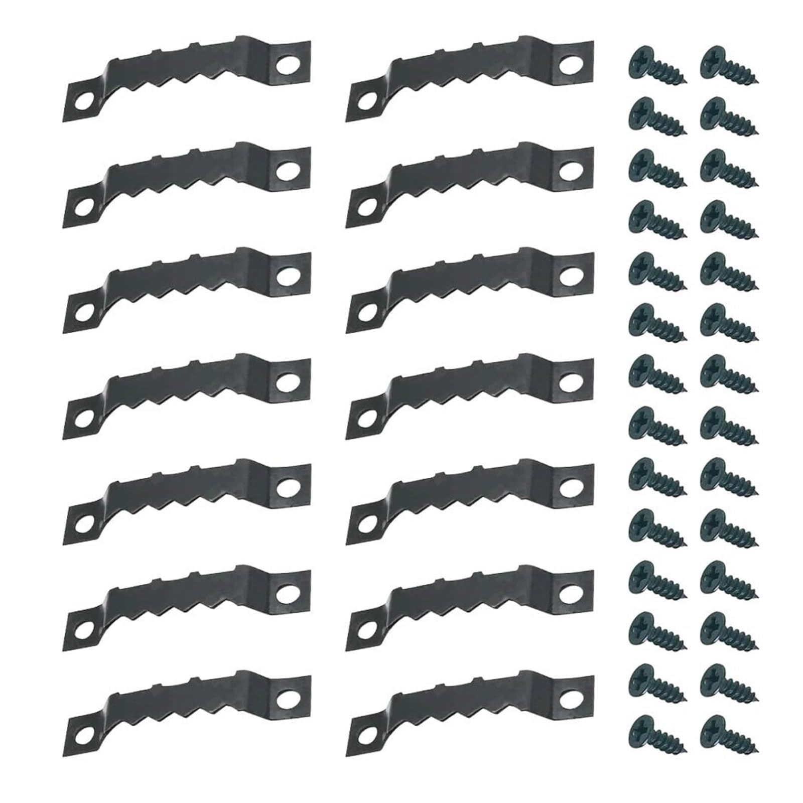 200Sets Sawtooth Hangers Picture Hanging Kit