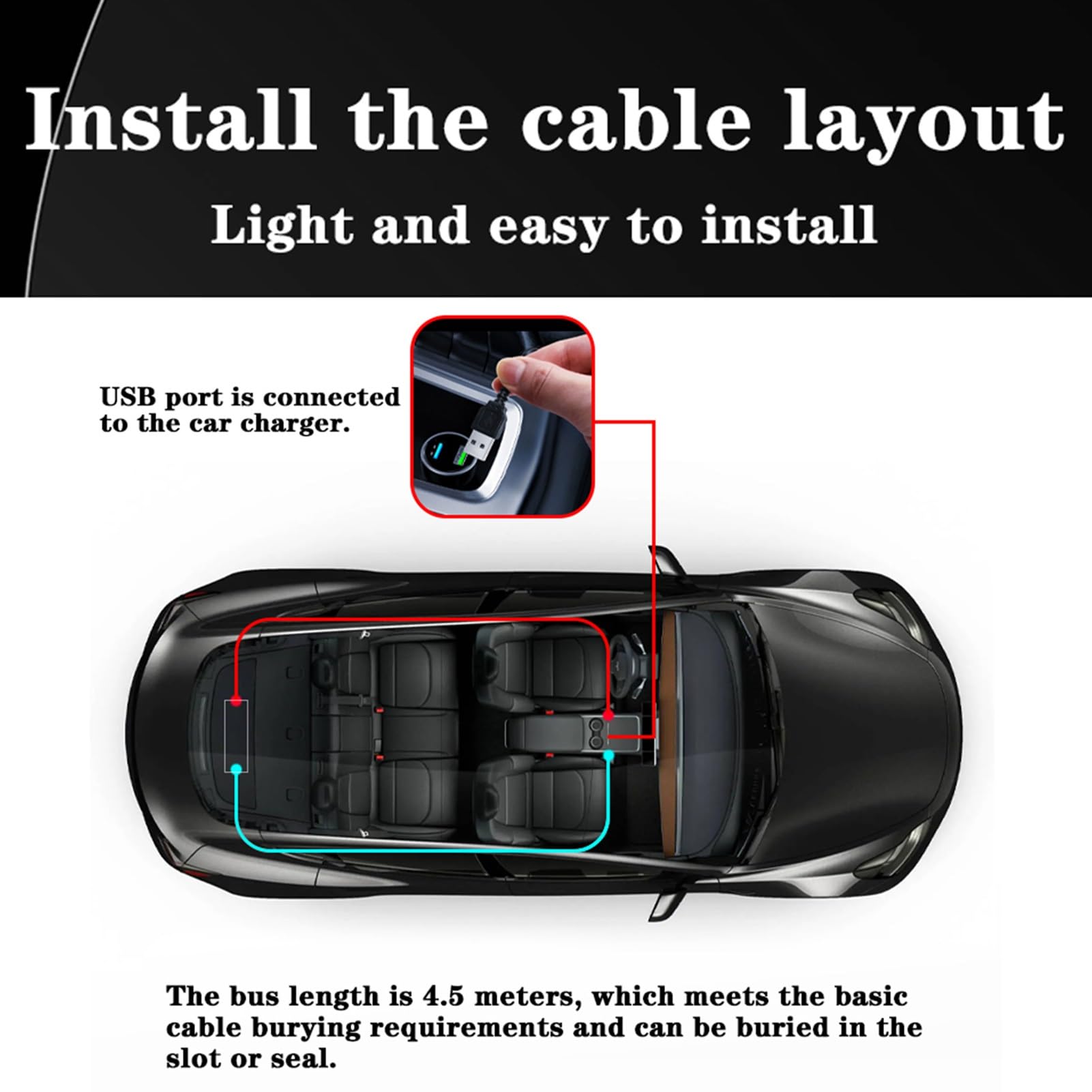 Devil Eyes Light For Cars, DIY Car Dynamic LED Smart Flex Screen For Car, Programowalne LED Eyes For Car And Trucks(2 Pack,C 37.4 * 9.2cm)