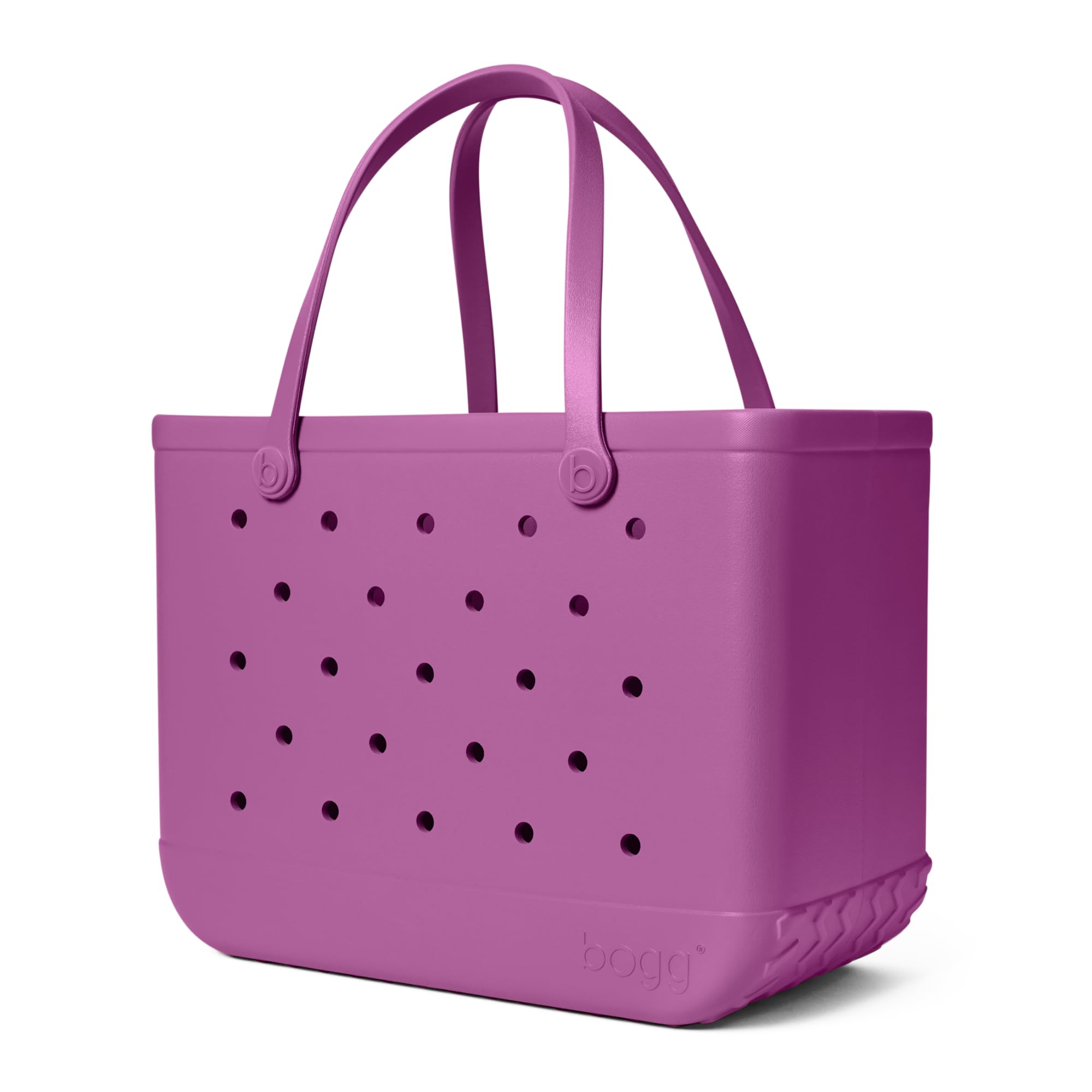 BOGG BAG Original Large Tote – 19” x 14” x 9” – Durable, Washable, Tip-proof – Beach, Pool, Boat, Work, Sports (Raspberry Beret)