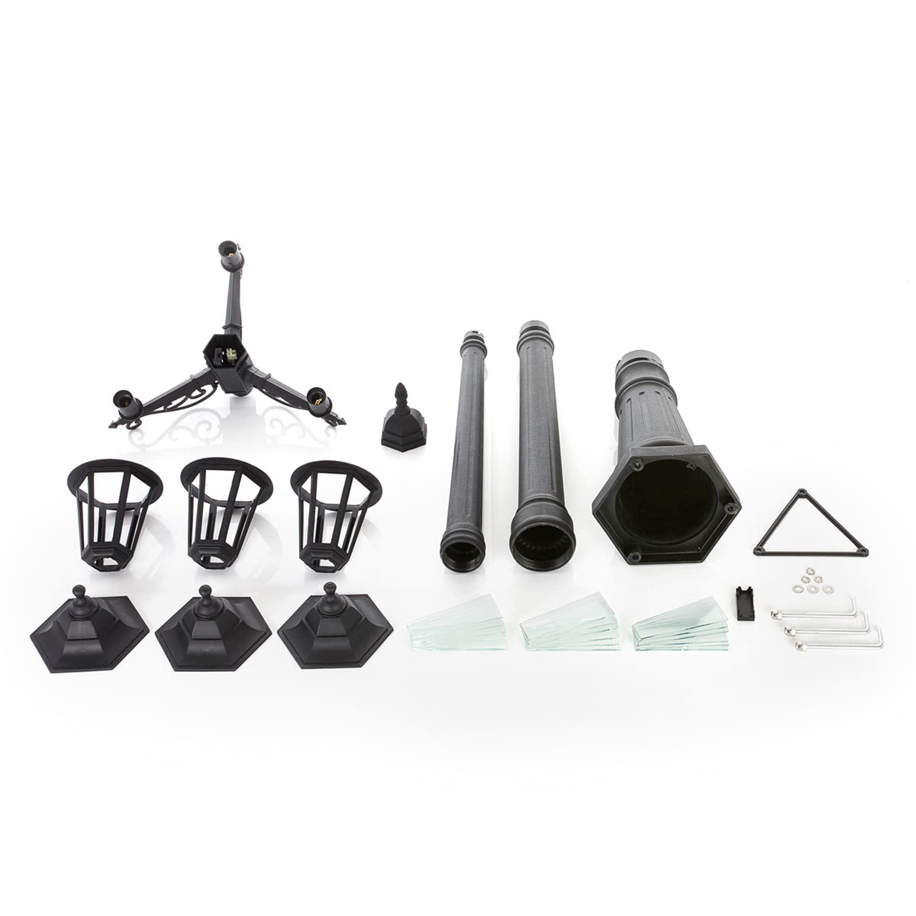 Lindby Mastleuchte Wegeleuchte 217 cm Aussenleuchte IP44 E27