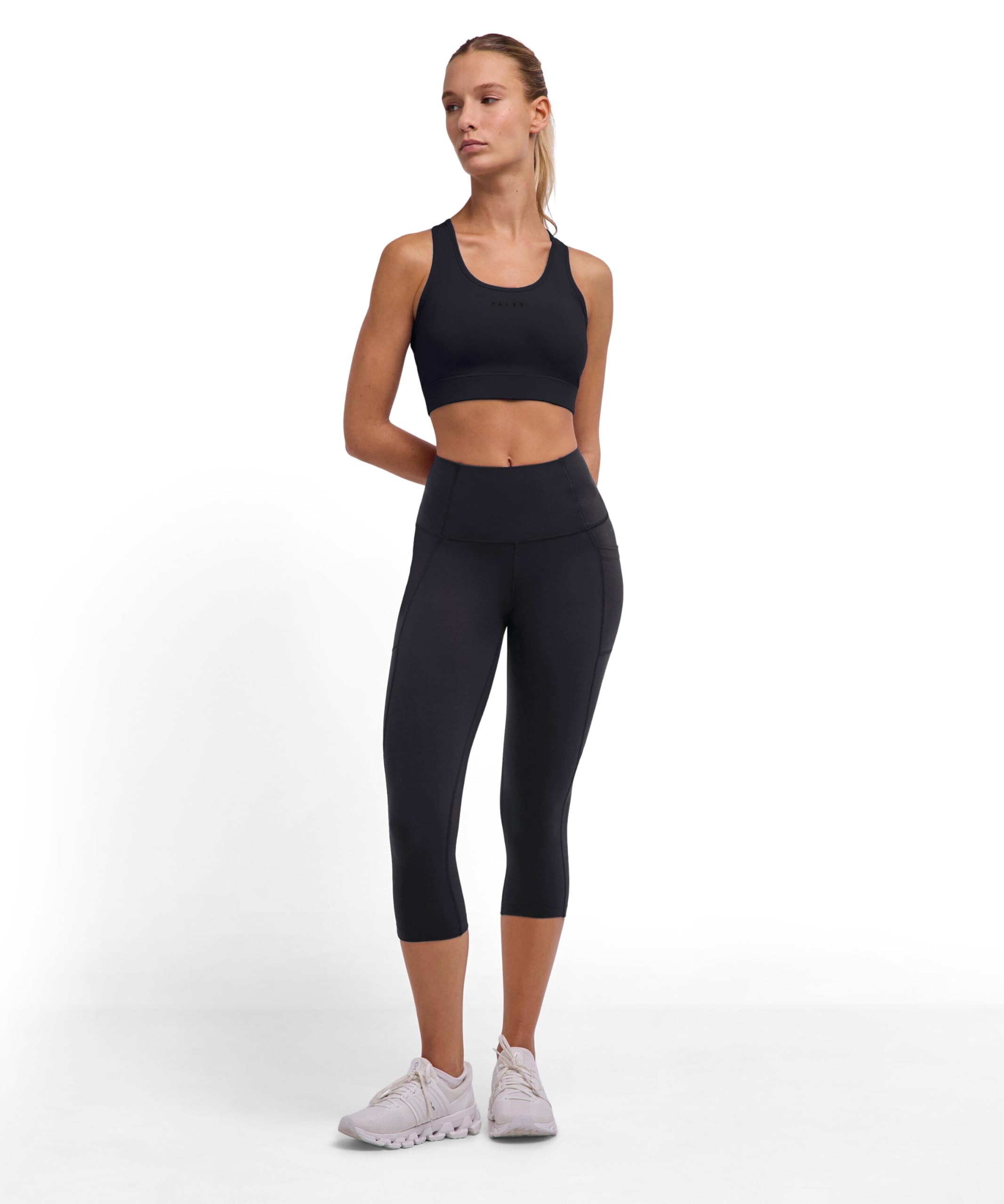 Falke Damen Training Perform Better 3/4 Trainingshose schnelltrocknendes atmungsaktives Funktionsmaterial feuchtigkeitsregulierend uneingeschränkte Bewegungsfreiheit 1 Stück