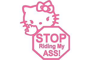 Hello Kitty: Pink Car Decal