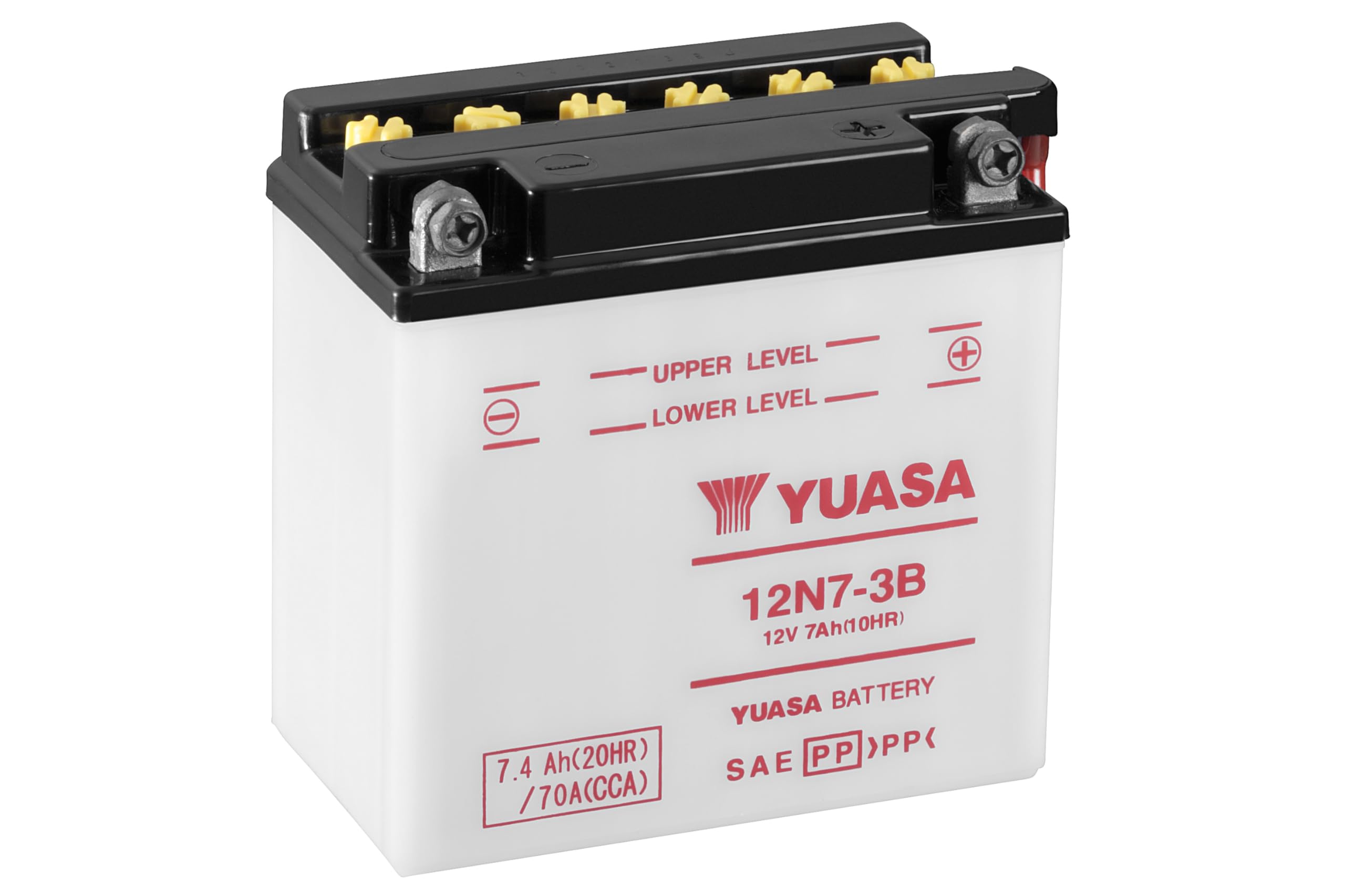 Batteria Yuasa 12N7-3B - 12V, Senza Acido, Per Moto E Veicoli Leggeri - Foto 6