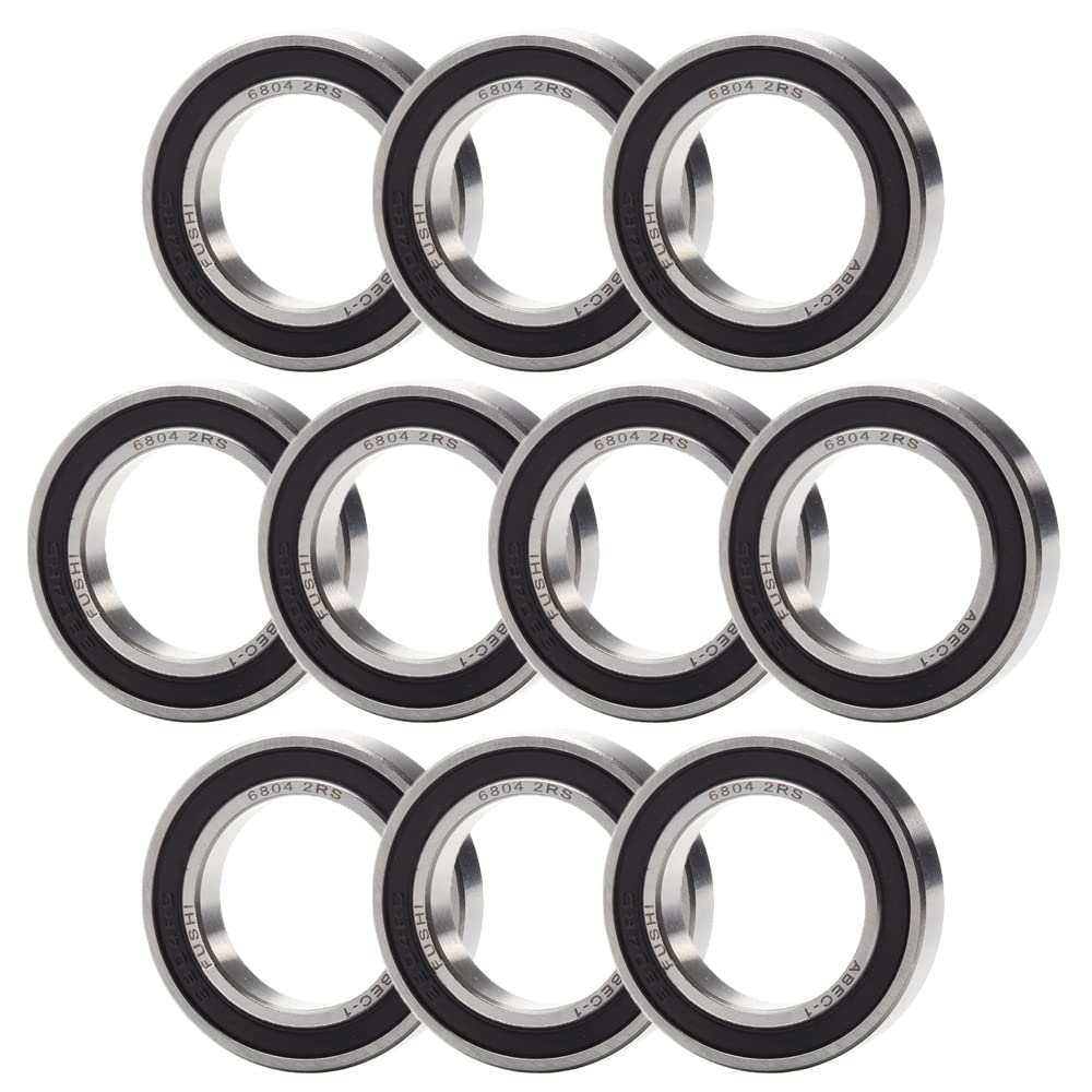 10Pcs 68042RS Double Rubber Seal Bearings 20x32x7mm,for Limited Space