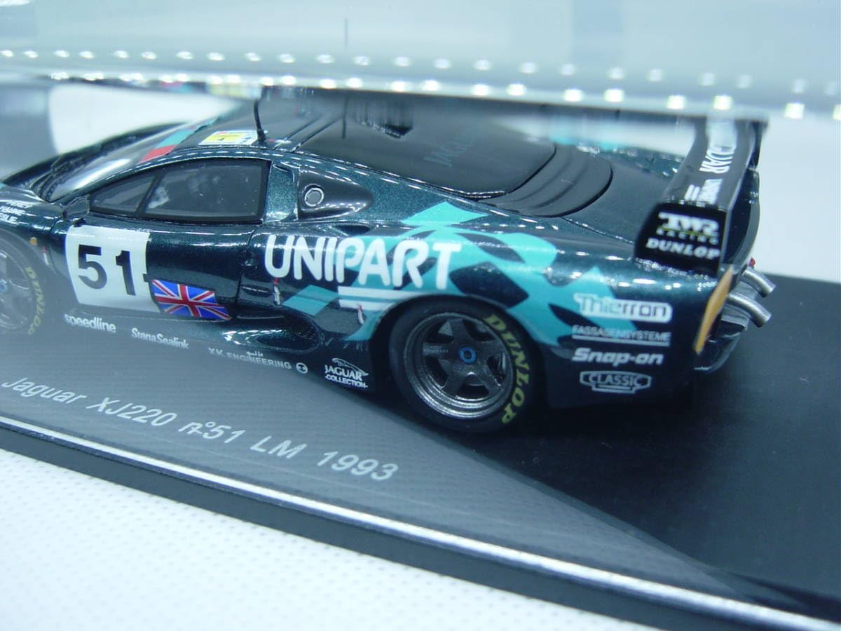 Amazon | ～ spark 1/43 Jaguar XJ220 LM 1993#51 W.Percy/A