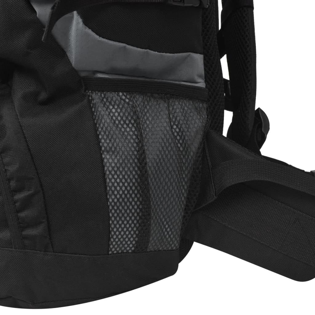 Mangloder Zaino da escursionismo XXL, impermeabile, nero, verde, per attività all'aperto, trekking, campeggio, viaggi e vita quotidiana, con ampio spazio per laptop, libri, vestiti e accessori, grigio