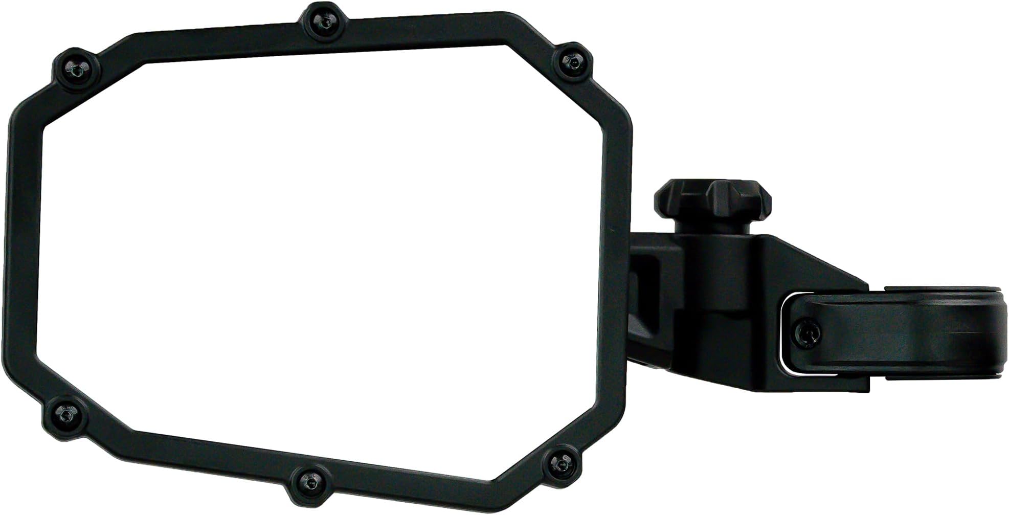 ATV TEK, UTVMIR-ES1, Elite UTV Deluxe Single Side Mirror with Dual Axis Breakaway - Round Tube & Profiled roll cages