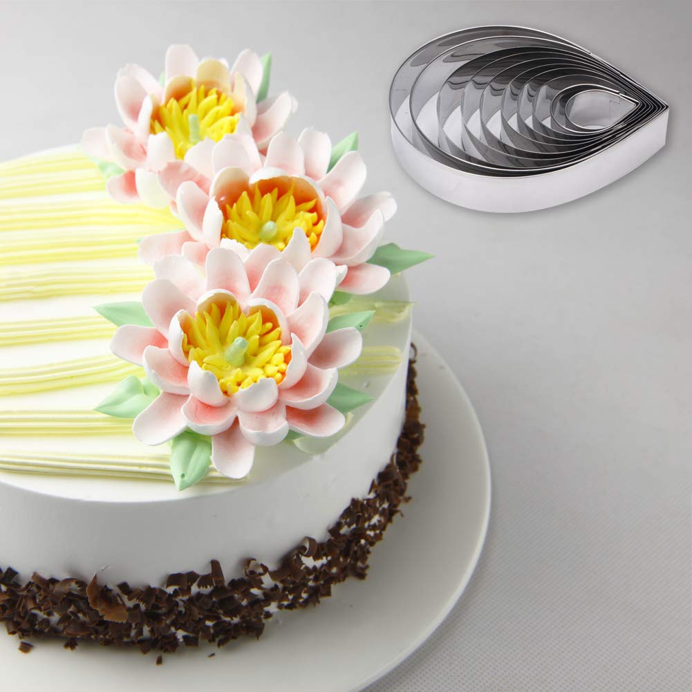 10pcs Rose Petal Cutter Set - Image 4