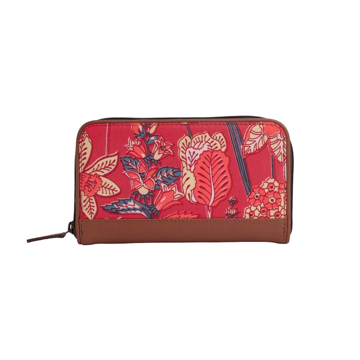 KALOOM Women’s Zip Wallet with Indie Modern Print | Vegan Leather & Canvas | Lightweight Organizer with Card Slots, Zip Po... - Review, Price and Buying Guide