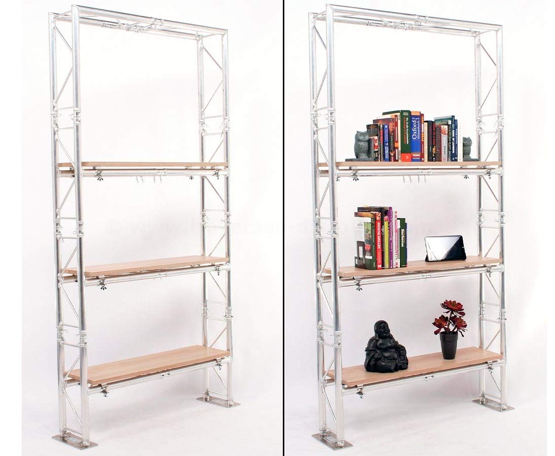 Alu System Trussing AST, Traverse 2 Punkt, Deco Truss, Bodenplatte Male