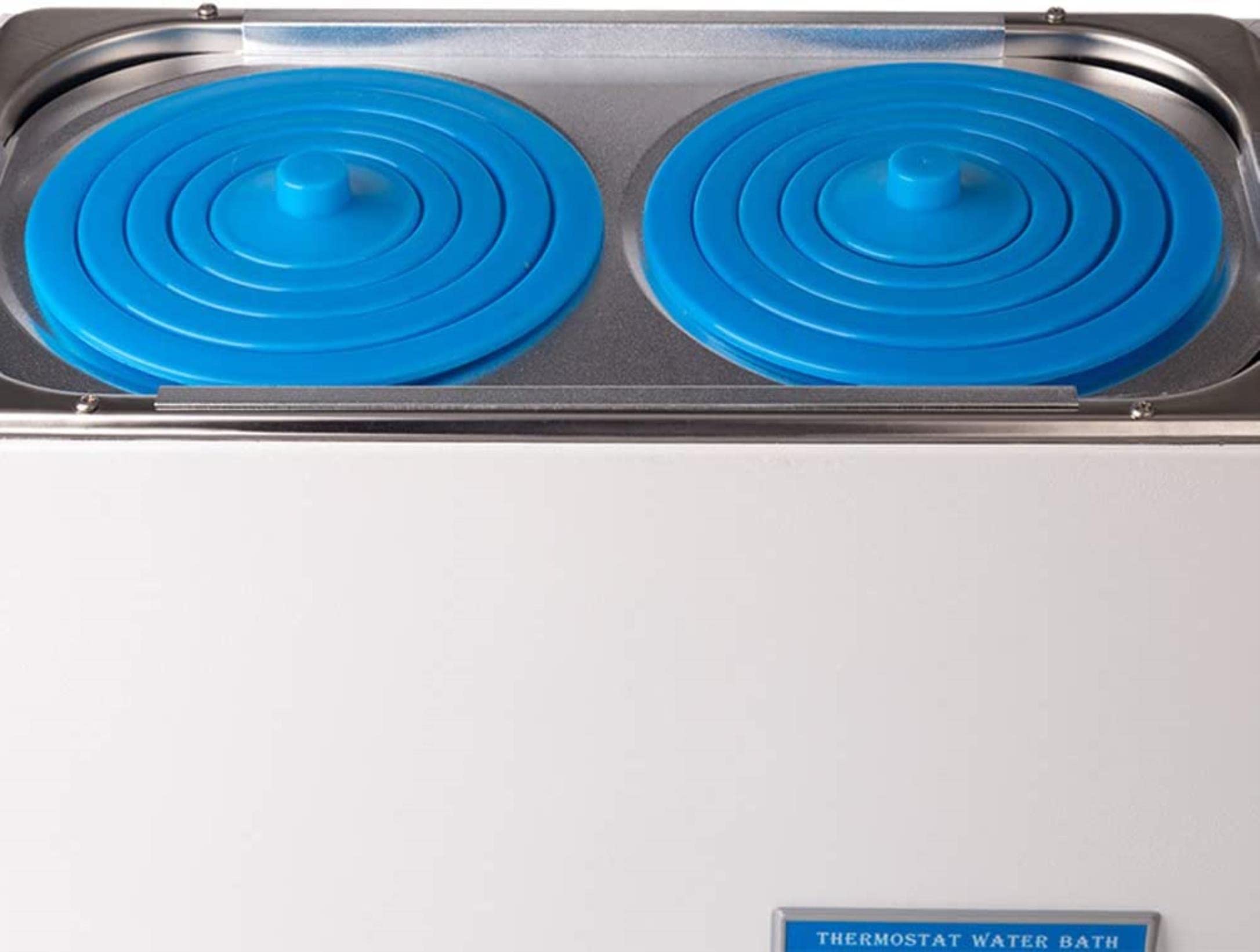 Baño María termostático digital para laboratorio, calentador eléctrico para baño María, baño María termostático digital para laboratorio, suministros para baño María de laboratorio con revestimiento