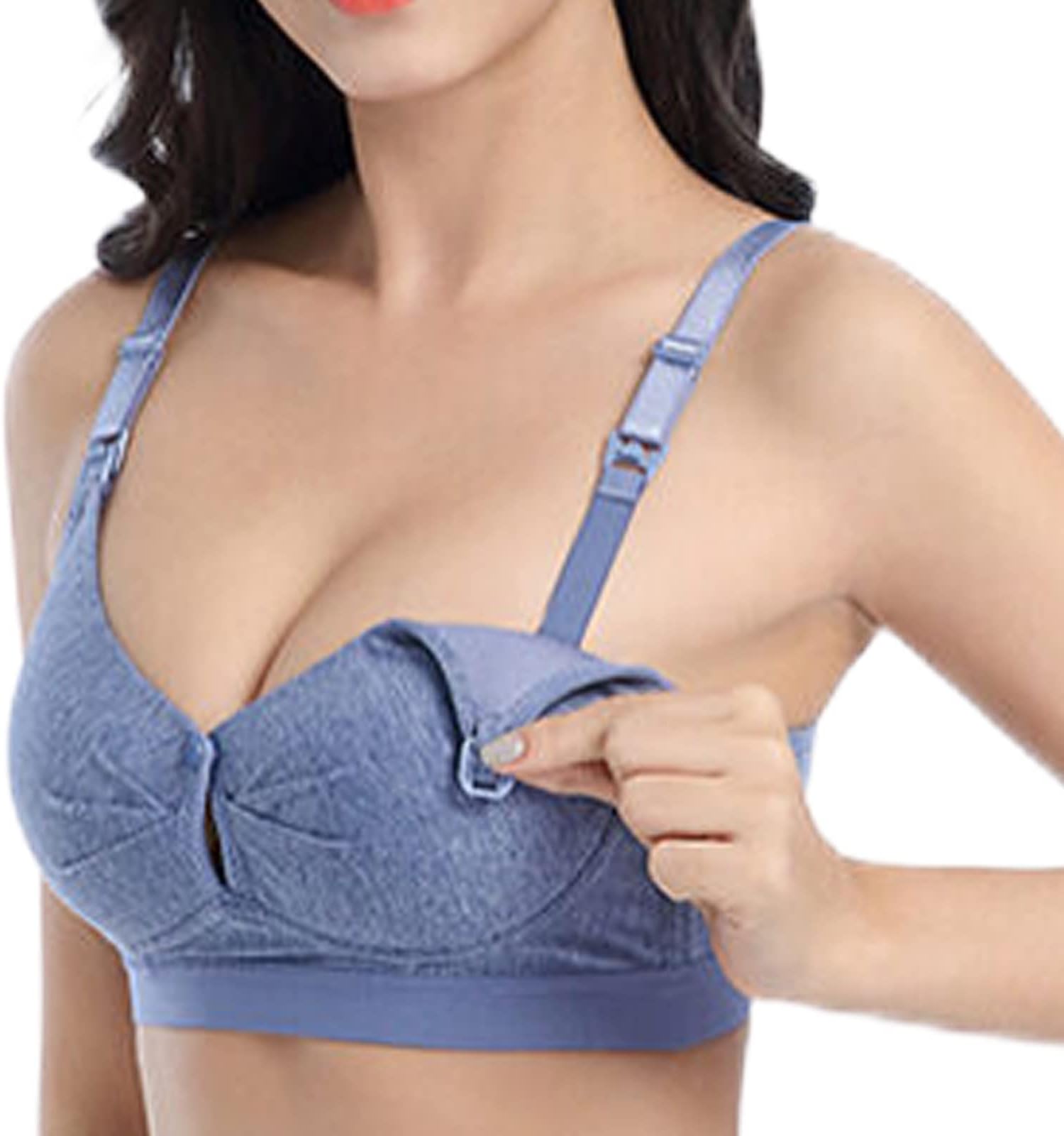 Dress Cici Cotton Feeding Bra Push Up Maternity Bra for Ladies