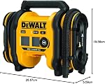 DEWALT 20V MAX* Gonflateur de pneus sans fil, outil seulement (DCC020IB)