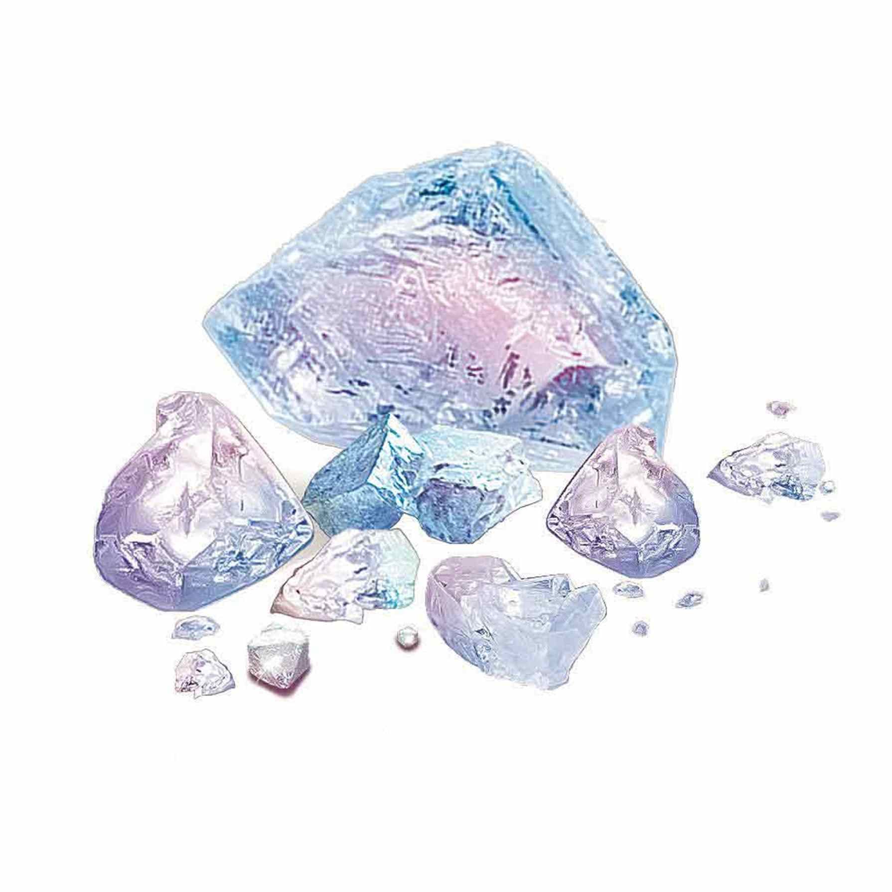 Clementoni CREA Tus Cristales 55547 Juguete científico para Crear Tus Propios Cristales de Distintas Formas y Colores, aprendiendo a la Vez principios científicos, 8 años