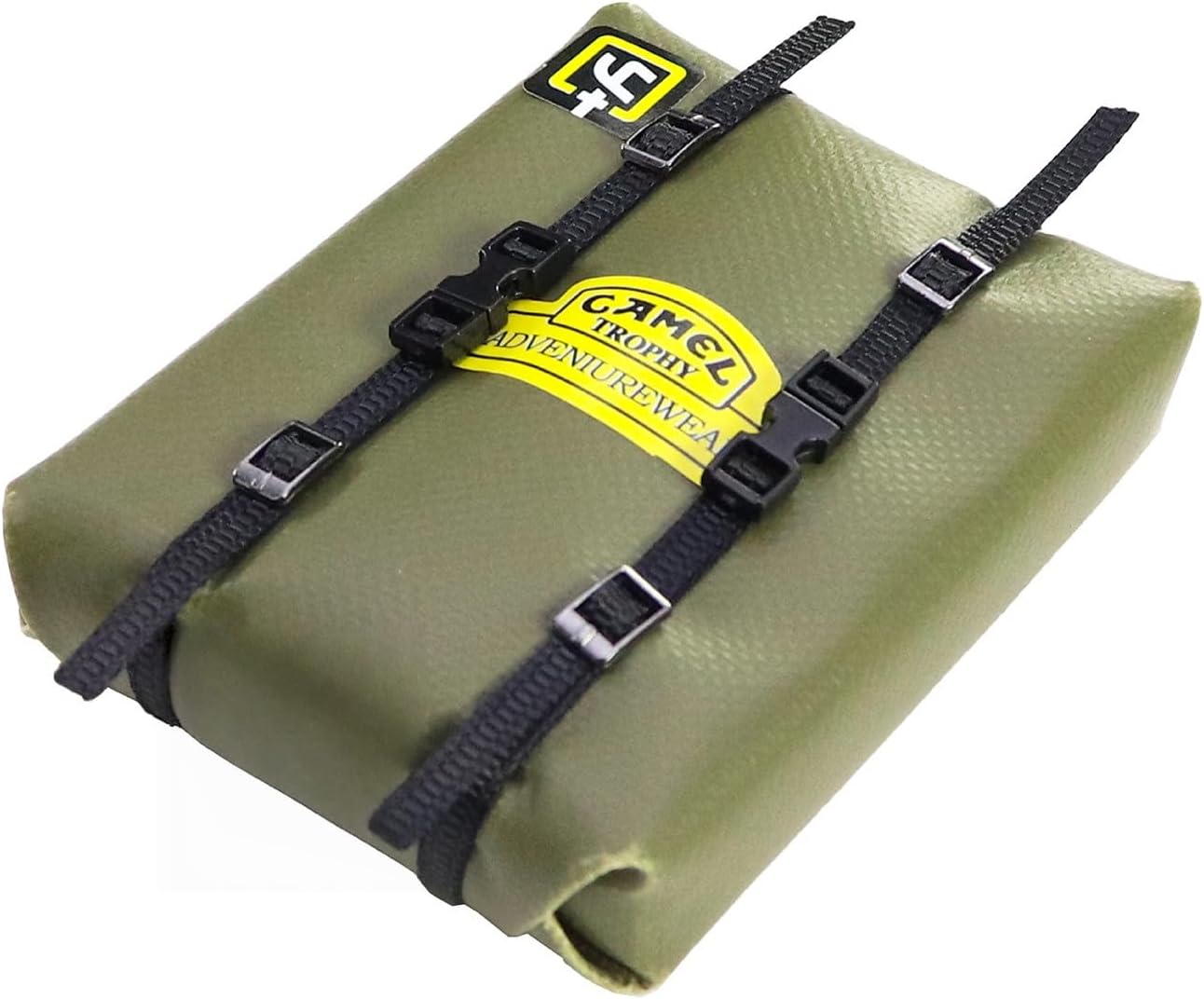 SCX24 Decoration Bag,RC Simulated Roof Luggage Tent Bag Decoration for 1/16 1/18 1/24 RC Crawler MN WPL TRX4M SCX24 FCX24 (Green)