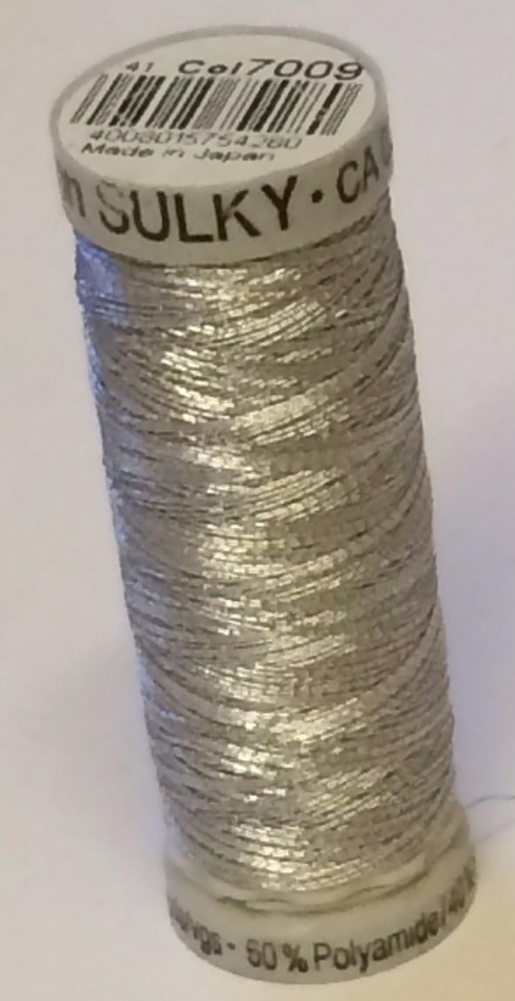 Gutermann Sulky Metallic (for Machine Embroidery) Thread 200m - 7009