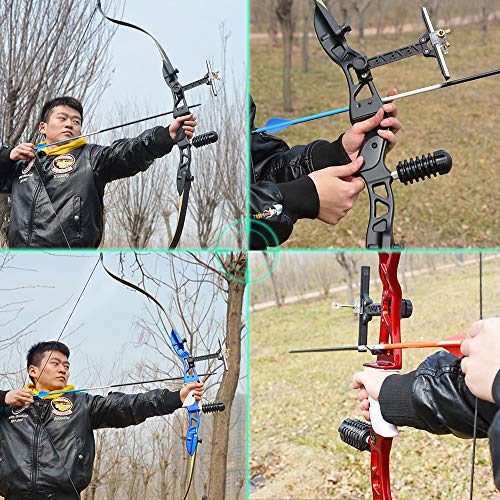 image for Tongtu Takedown Recurve Bow and Arrow for Adults Kit 20 22 24 26 28 30