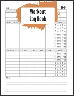 Workouts Log Book: Fitness log weightlifting & training journal notebook | Your essential guide to living the keto lifestyle | Track exercise, and note