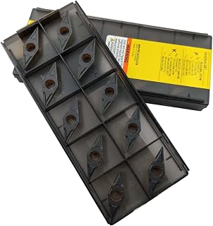 Zouzmin VBMT160404-PF Carbide Turning Inserts, Mutilayer Coated Indexable SVJBR SVJBL Turing Tool Holder Boring Bar
