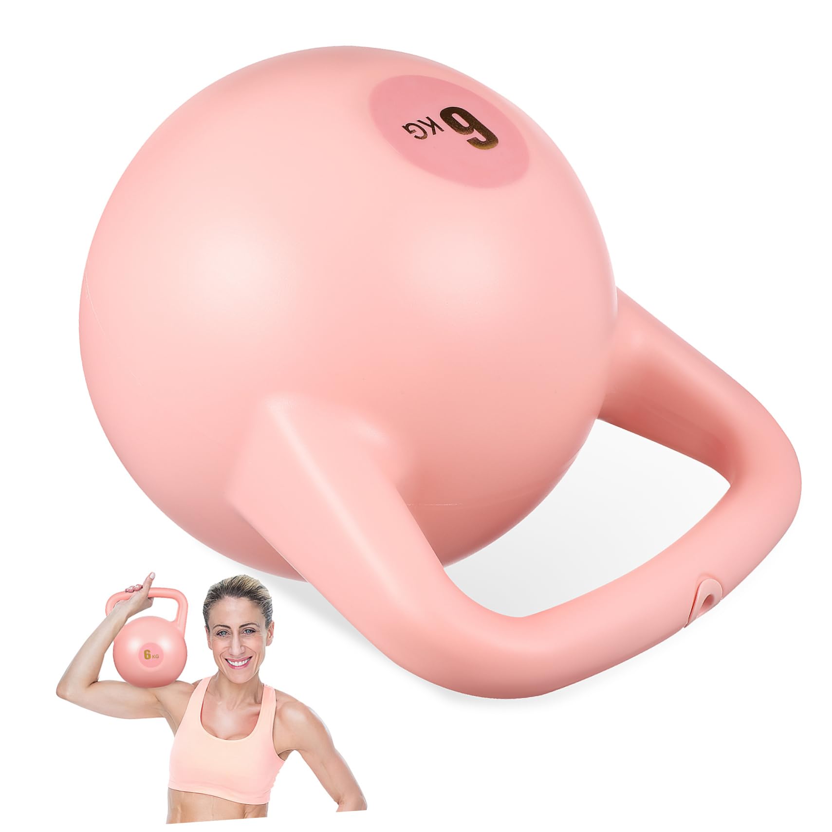 Yardwe Water Kettlebell Soft Kettlebell for Strength Training Portable Home Gym Equipment for Versatile Exercise for Water-filled Workouts Design