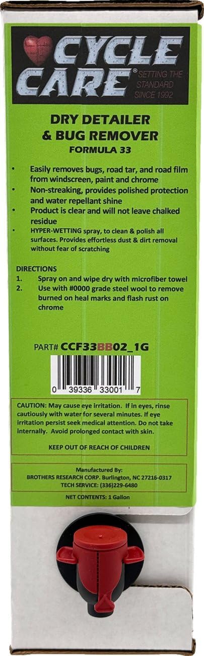 CCF33BB02_1G Formula 33 Spray & Wipe, debris Remover, Detailer, & Polis - 1gal