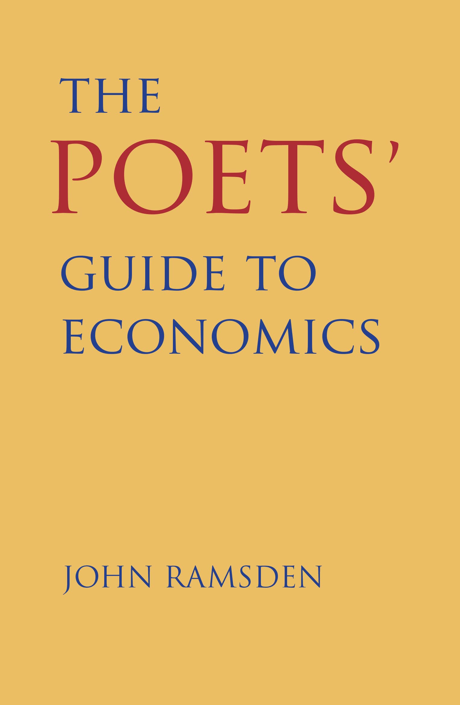 The Poets' Guide to Economics
