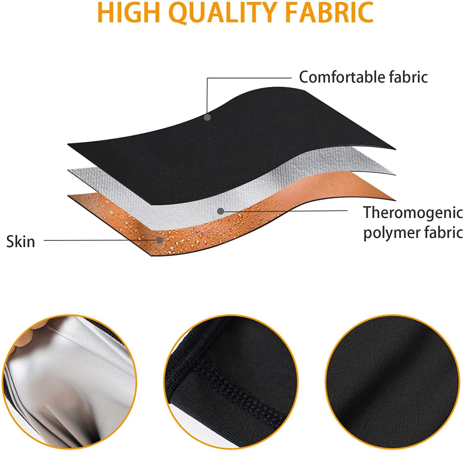 KUMAYES Fascia Addominale Dimagrante Uomo Cintura Regolabile Allenamento Sauna di Neoprene Fascia Snellente Waist Trimmer