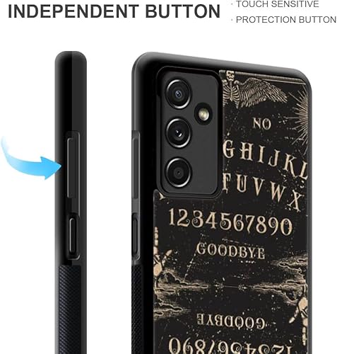 Miniatura 3 de DAIZAG Funda compatible con Samsung Galaxy A14 5G, diseño de Ouija de bruja para niños y niñas, suave y delgado, de TPU, a prueba de golpes, bonita