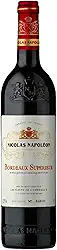 Nicolas Napoleón, Vinho tinto, Merlot e Cabernet Sauvignon, Françês, Castel Freres, 750ml