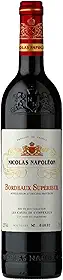 Nicolas Napoleón, Vinho tinto, Merlot e Cabernet Sauvignon, Françês, Castel Freres, 750ml